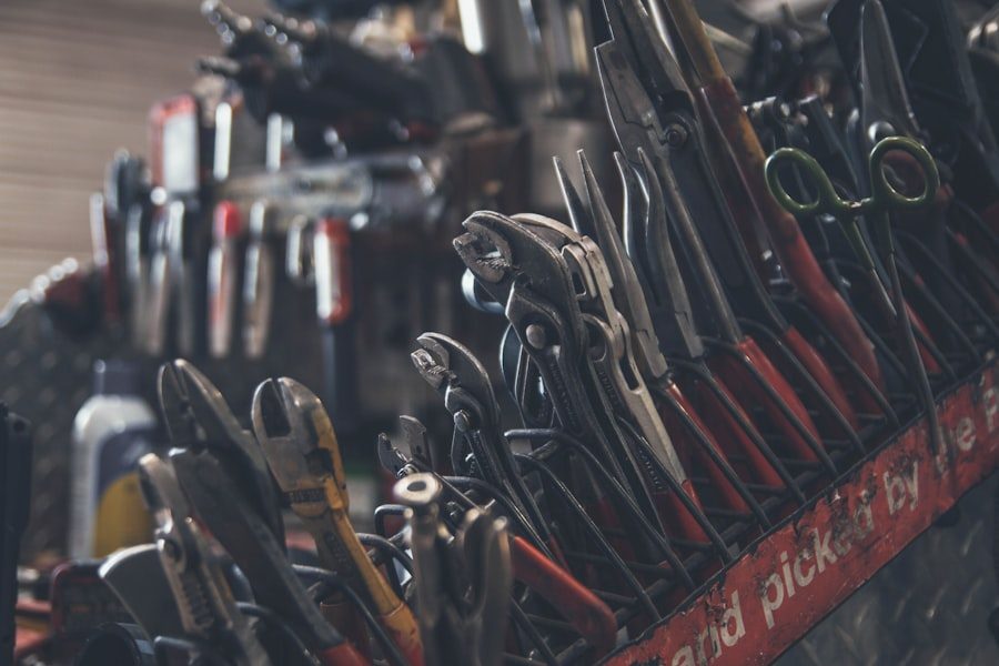 Curated set of quality hand tools
